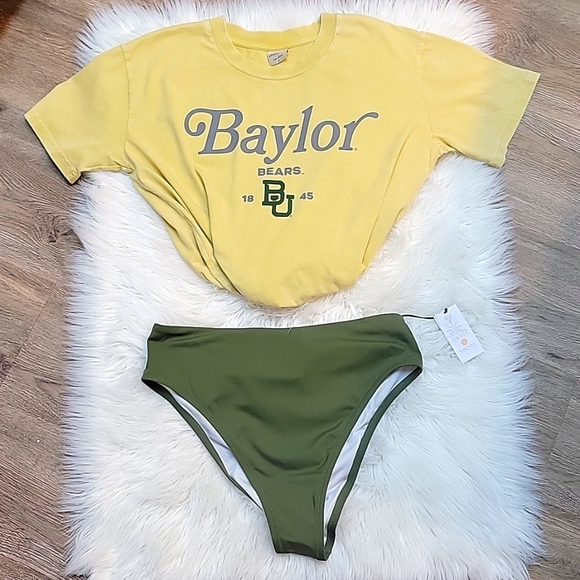 Chicka-d Baylor University Cropped T Shirt - Picture 11 of 11